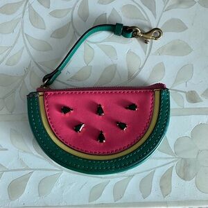 J Crew Watermelon Coin Pouch